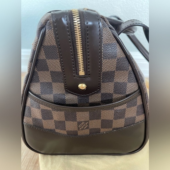 Louis Vuitton Damier Ebene Berkeley Bag Medium Tote EUC - Picture 4 of 10